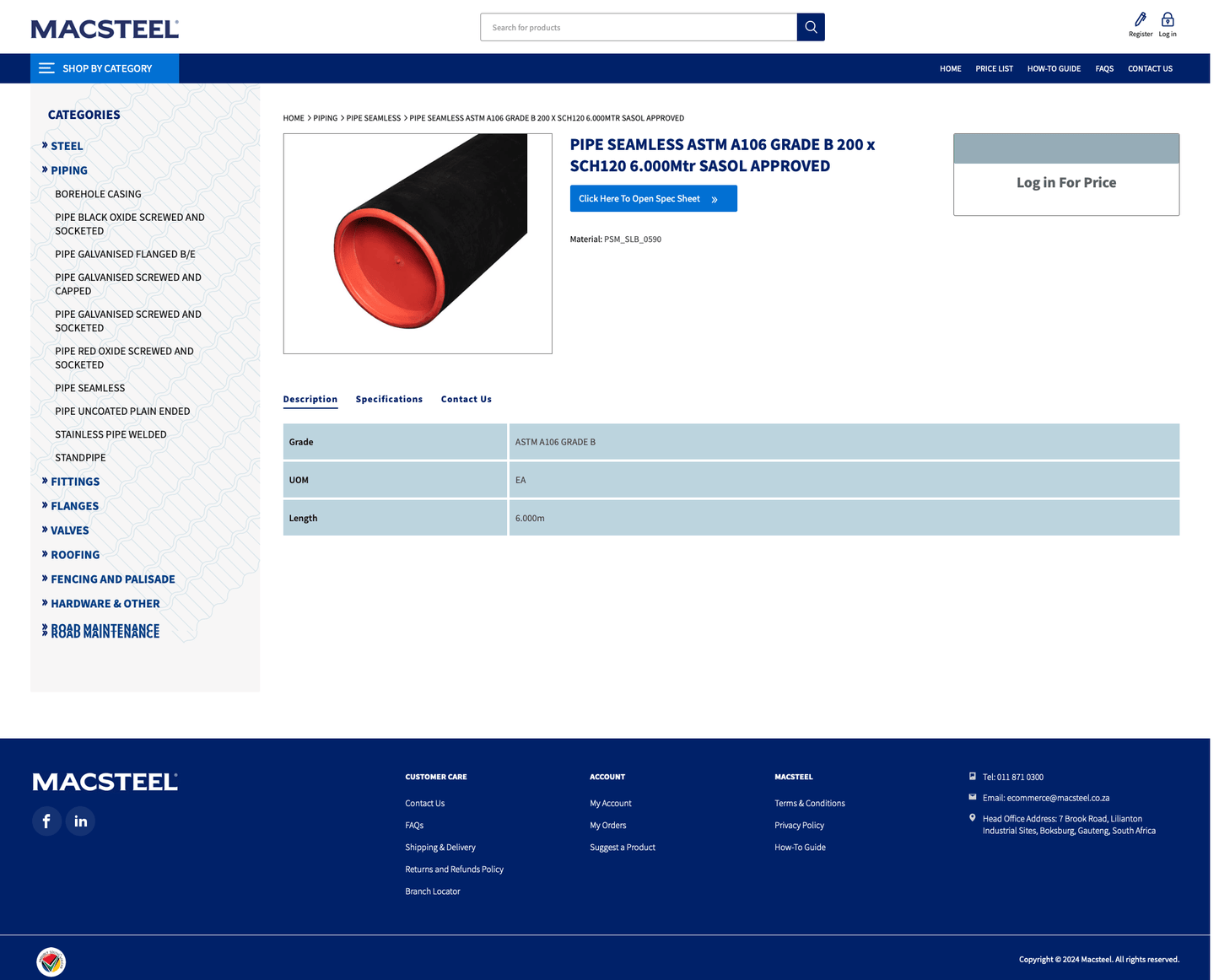 Steel Manufacturing: Inside Macsteel's B2B Ecommerce Platform