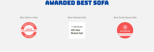 Awards Section on furniture store Product Details Page